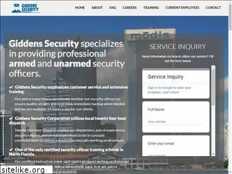 giddenssecurity.com