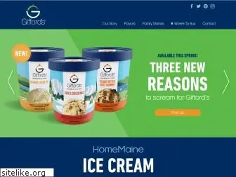 giffordsicecream.com