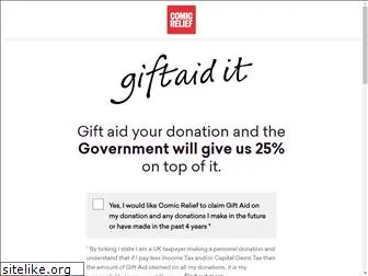 giftaid.comicrelief.com