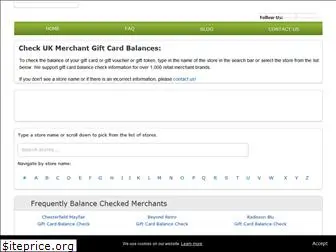 giftcardbalance.co.uk