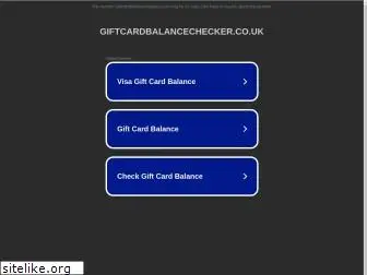giftcardbalancechecker.co.uk