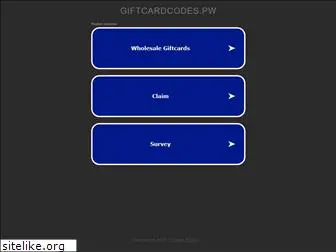 giftcardcodes.pw