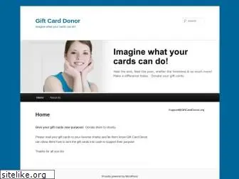 giftcarddonor.com