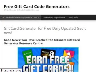 giftcardgeneratorzone.com