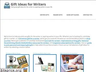 giftideasforwriters.com