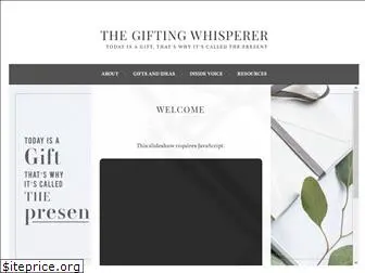 giftingwhisperer.com
