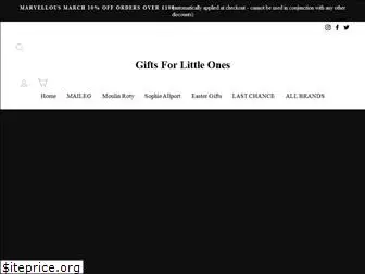 giftsforlittleones.com