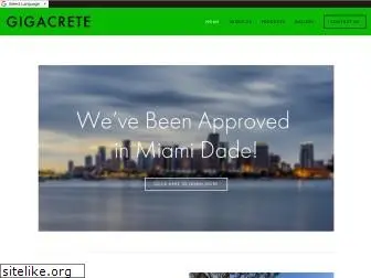 gigacrete.com