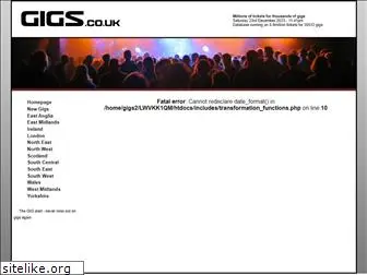 gigs.co.uk
