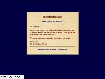 gilbertmotors.com