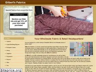 gilbertsfabrics.com