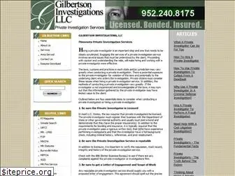 gilbertsoninvestigations.com