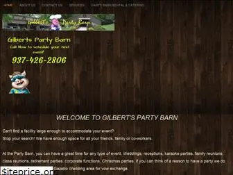 gilbertspartybarn.com