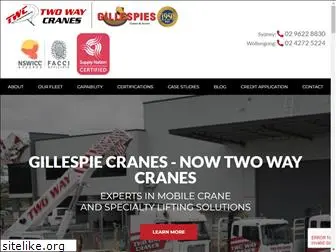 gillespiecranes.com.au