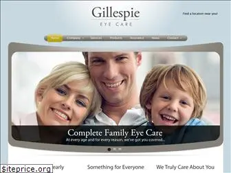 gillespieeyecare.com