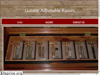 gilletteadjustable.com