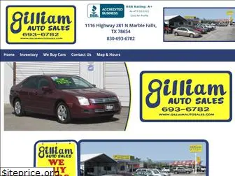 gilliamautosales.com