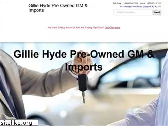 gilliehydegmandimports.com