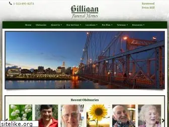 gilliganfuneralhomes.com