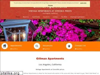 gillmanapartments.com
