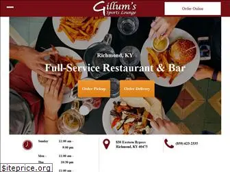 gillumssportslounge.com