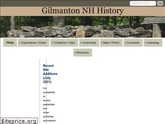 gilmantonnhhistory.org