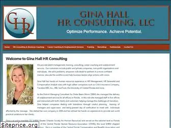 ginahallhrconsulting.com