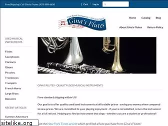 ginasflutes.com