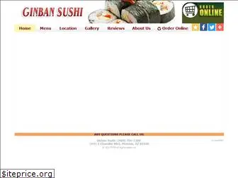 ginbansushi.com