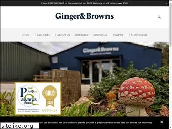 gingerandbrowns.co.uk