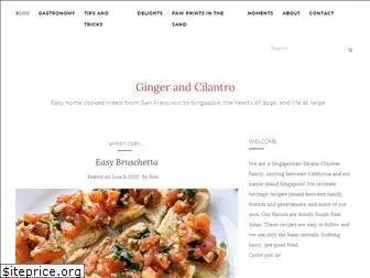 gingerandcilantro.com