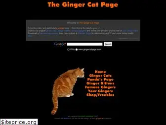 gingercatpage.com