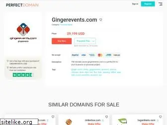 gingerevents.com