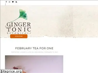 gingertonicbotanicals.com