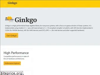 ginkgo-project.github.io