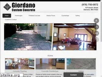 giordanoconcrete.com