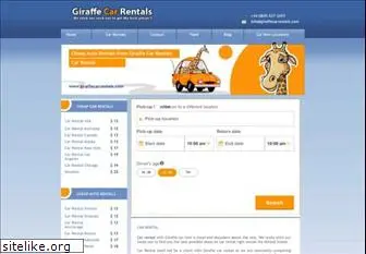 giraffecarrentals.com