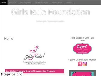 girlsrulefoundation.org