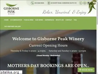 gisbornepeakwines.com.au