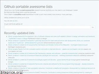 githublists.com