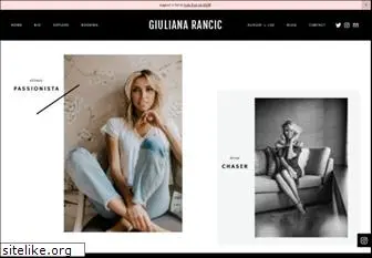 giulianarancic.com