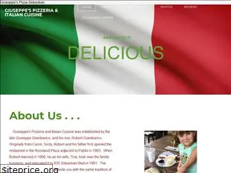 giuseppespizzasebastian.com