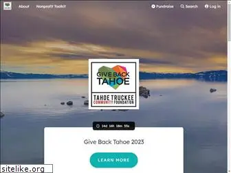 givebacktahoe.org