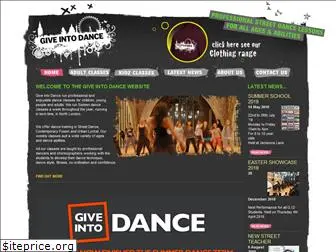 giveintodance.com