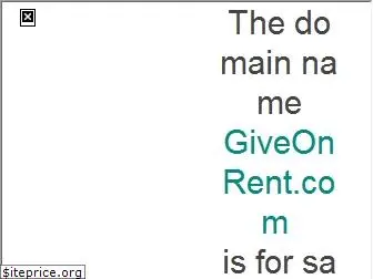 giveonrent.com