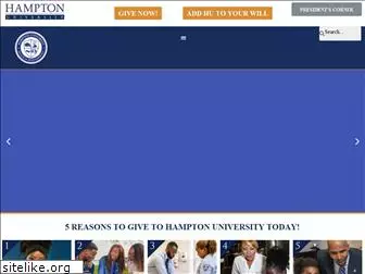 givetohamptonu.org