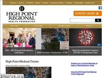 givetohighpointregional.com
