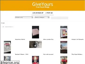 giveyours.com