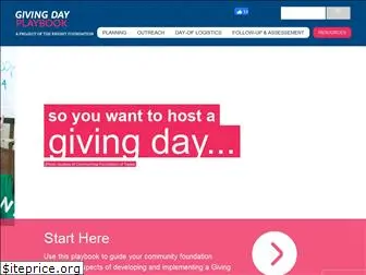 givingdayplaybook.org