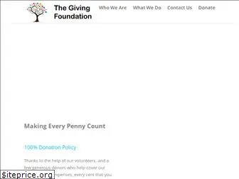 givingfoundationcharity.org